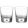 Orrefors Intermezzo double old fashioned Vaso de whisky 40cl 2pcs