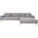 House Nordic Large Chaise Longue Light Gray