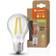 LEDVANCE e27 sehr effiziente dimmbare lampe classic klar 8,2w wie 100w 2700k