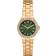 Michael Kors Lennox Ladies' Green & Gold Tone Bracelet