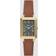 Fossil Raquel Brown Leather Watch, Black