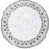Sara Miller Artisanne Noir Mandala Large Serving Bowl