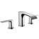 Hansgrohe Vivenis Chrome 3-Hole Basin Mixer Tap 90 With Pop-Up Waste