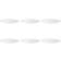 Seltmann Weiden Terra White Plate Ø27,8 cm 6-pack Flad tallerken 6stk