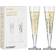 Ritzenhoff Goldnacht 2-pak Krystalglas Champagneglas 2stk