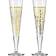 Ritzenhoff Goldnacht 2-pak Krystalglas Champagneglas 2stk