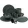 Creatable Komplett Soft Touch Black 16 Delar Servis