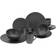 Creatable Komplett Soft Touch Black 16 Delar Servis