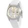 Ice Watch White gold Weiße mit Silikonarmband 020384 Medium