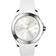 Ice Watch White gold Weiße mit Silikonarmband 020384 Medium