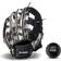 Franklin 9.5” Tee Ball RTP Series Glove w/ Ball, Black/White