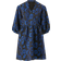 Noella Pina Aya Wrap Dress - Electric Blue Mix