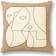 ferm LIVING Cushion Komplet pyntepude Beige, Brun (50x50cm)