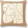 ferm LIVING Cushion Komplet pyntepude Brun, Hvid, Grå (50x50cm)