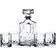 BarCraft Cut Decanter Set Whiskey Carafe