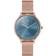 About Vintage 1969 Petite, Rose Gold Blue Sunray