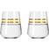 Ritzenhoff Celebration Deluxe Vandglas Stripes 51 Cl 2-pak Drikkeglas 2stk