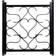 Camco 43993 Deluxe Screen Door Grille Black