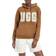 UGG Women's Rey UGGfluff Logo Hoodie - Chestnut/Plaster