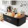 Maestro MR-1677-AR-BL metal breadbox Brotkasten