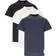 Jil Sander T-Shirt 3-Pack - White/Navy/Black