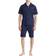 Polo Ralph Lauren Men's All Over Print Pajama Set Navy/Nevis