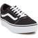 Vans Kids' Ward Platform Sneaker Little/Big Kid Shoes Black/White 5.0