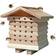 Wildlife World Interactive Wooden Bee House Pollinator Bee Management System