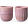 Villeroy & Boch Set 2tlg Perlemor Coral Becher