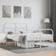 vidaXL white, 120 cm/with headboard Bed Frame Bed Base