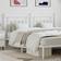vidaXL white, 180 Metal Bed Bed Headboard