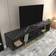 Decorotika Asal Indsutrial Black/Gold TV Bench 150x40cm