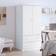 vidaXL ALTA Bianco 90 x 55 x 170 cm Armadio