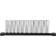 Milwaukee Topnøglesæt MM 3/8" 10-19mm 10 stk Topnøgle