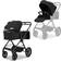 Moon Carrito De Bebé 2 En 1 Colección 2024 Clicc Black Melange