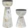 Ivyline Padstow Set 2 Wash Candlestick