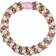 Bon Dep Kknekki Hair Ties Old Pink/ Glitter