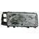 TYC Left Headlight 20-5404-08-2 for Volvo 740 Kombi