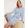 Calida Soft Cotton Nightshirt 33000 Blue Pattern * Kampanj *