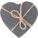 RED HAMPER Hamper SL002 Drinks Heart-Shaped Coaster 4pcs