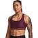 Under Armour Ua Crossback Mid Bra Nyheter Dark Maroon