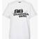 Balenciaga Oversized logo cotton T-shirt white