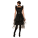 Spirit Halloween Adult Rave N' Dance Wednesday Addams Dress