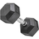 Lifeline Hex Rubber Dumbbell 30lb