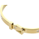 Artizan Joyeria Belt Bangle - Gold/Transparent