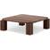 NEW WORKS. Atlas 82 x 82 cm Smoked Oak Coffee Table