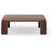 NEW WORKS. Atlas 82 x 82 cm Smoked Oak Coffee Table
