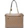 Guess Ginevra Logo Hand Bag - Brown