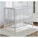 Kinder Valley Sydney White Compact Cot with Spring Mattress & Removable Washable Water Cover Space Saver Cot