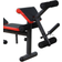 Homcom Multifunctional Exercise Set Weight Bench Black